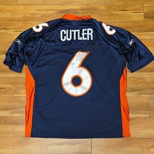 Jay Cutler Denver Broncos Size 48 Reebok Authentic Stitched Jersey